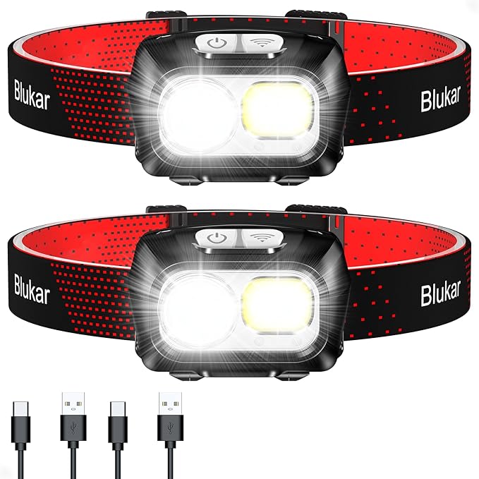 PACK FRONTALES LED POTENTE DE TRABAJO